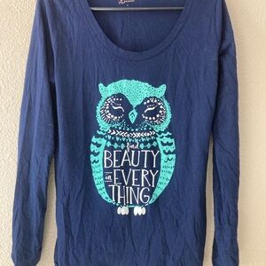 Arizona Jean Company Navy Blue Shirt